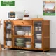 thumbnail image 1 of Gabinete de almacenamiento de cocina moderno, organizador de especias de 5 niveles para encimera de comedor, 1 of 4