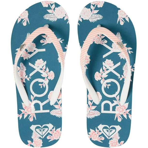 roxy tan flip flops