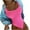 Pink, variant on Sentuca Women's Wrinkled Cloth One Piece Swimsuit Sets Solid Color Ribbed Bathing Suit