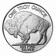 1 oz Silver Round - Buffalo