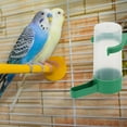 thumbnail image 4 of Raindrops 12Pcs Parrot Drinker Large Capacity Green ABS Accessories for Birds, 4 of 8