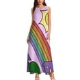 thumbnail image 2 of Miss Frizzle Makes a Magic School Bus Long Dress Dresses gala wom's clothing korea stylish Dress, 2 of 6