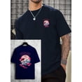 thumbnail image 1 of Camiseta de algodón Tokyo para hombre, marca de lujo, moda, talla grande, pantalón corto informal, ropa de calle de manga, estampado clásico, recién llegado, camiseta S-4XL, 1 of 5