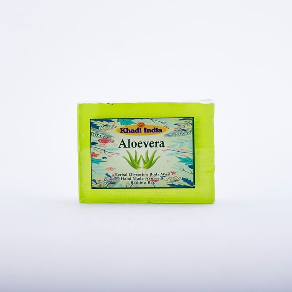 Khadi India Savon à l'Aloe Vera, 125 g Chacun (Lot de 2)