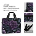 thumbnail image 4 of FORMRS 16" Laptop Bag Carrying Sleeve Case with Handle Travel Shoulder Briefcase, Roses and Pearls, 4 of 8