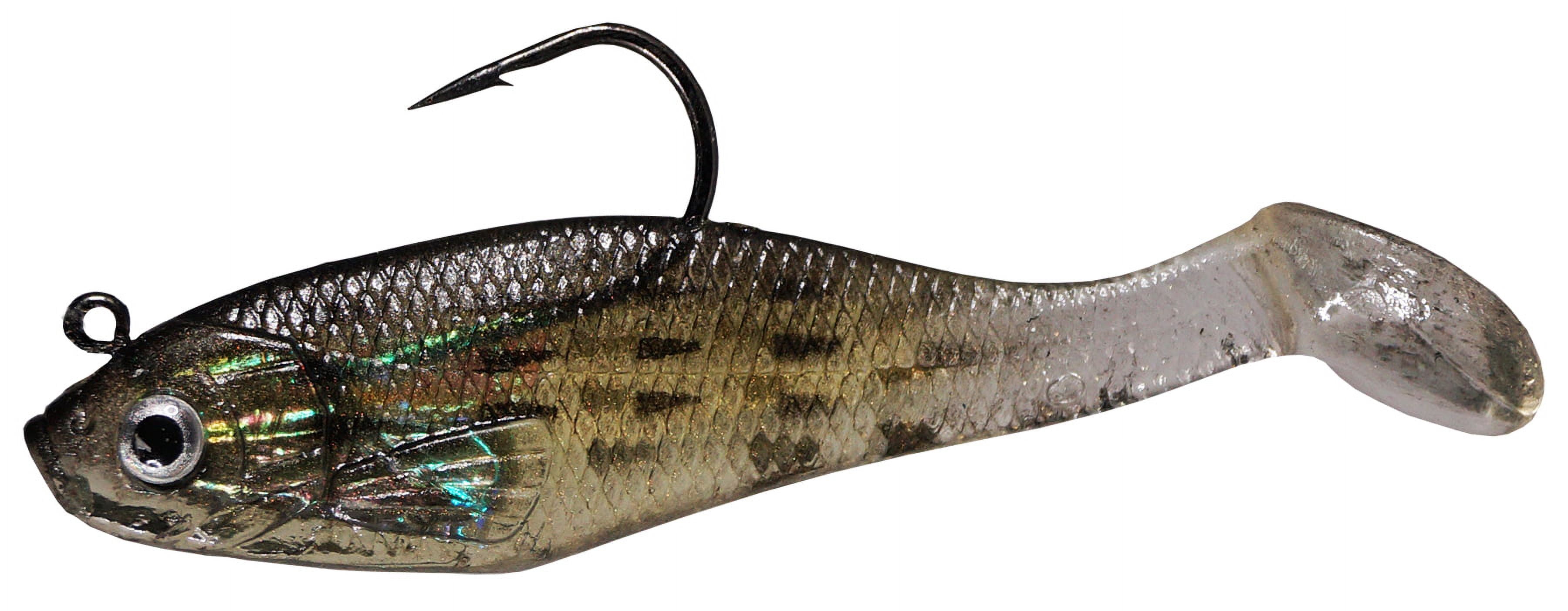Crème 3" Spoiler Shad Swim Bait Lure, Bunker