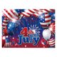 thumbnail image 2 of Decoraciones para el Día de los Caídos, decoraciones para el 4 de julio, decoraciones patrióticas, bandera para colgar fotos del Día de la Independencia, tela de fondo de fibra de poliéster., 2 of 7
