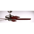 thumbnail image 2 of Luminance kathy ireland HOME Carrera Grande Eco 60" Ceiling Fan Fixture with 6-Speed Wall Control and Downrod | Energy Star Rated Motor | Light Kit Adaptable, Brushed Steel with Walnut Blades, 2 of 6