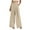 Beige, variant on RongHuan Plus Size Palazzo Pant for Women High Waisted Wide Leg Pants Lightweight Athletic Pants Casual Workout Pants with Pockets