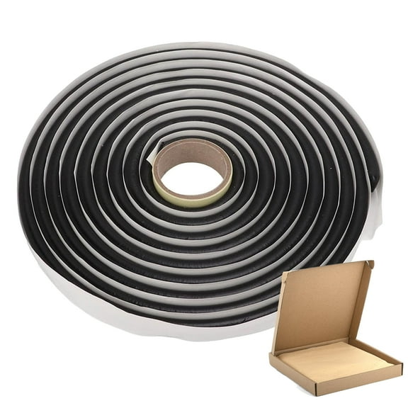 13Ft Butyl Sealant Tape Diameter,0.35inch Butyl Rubber Sealant Rope for Car Headlight Windows Doors and Windshield etc.