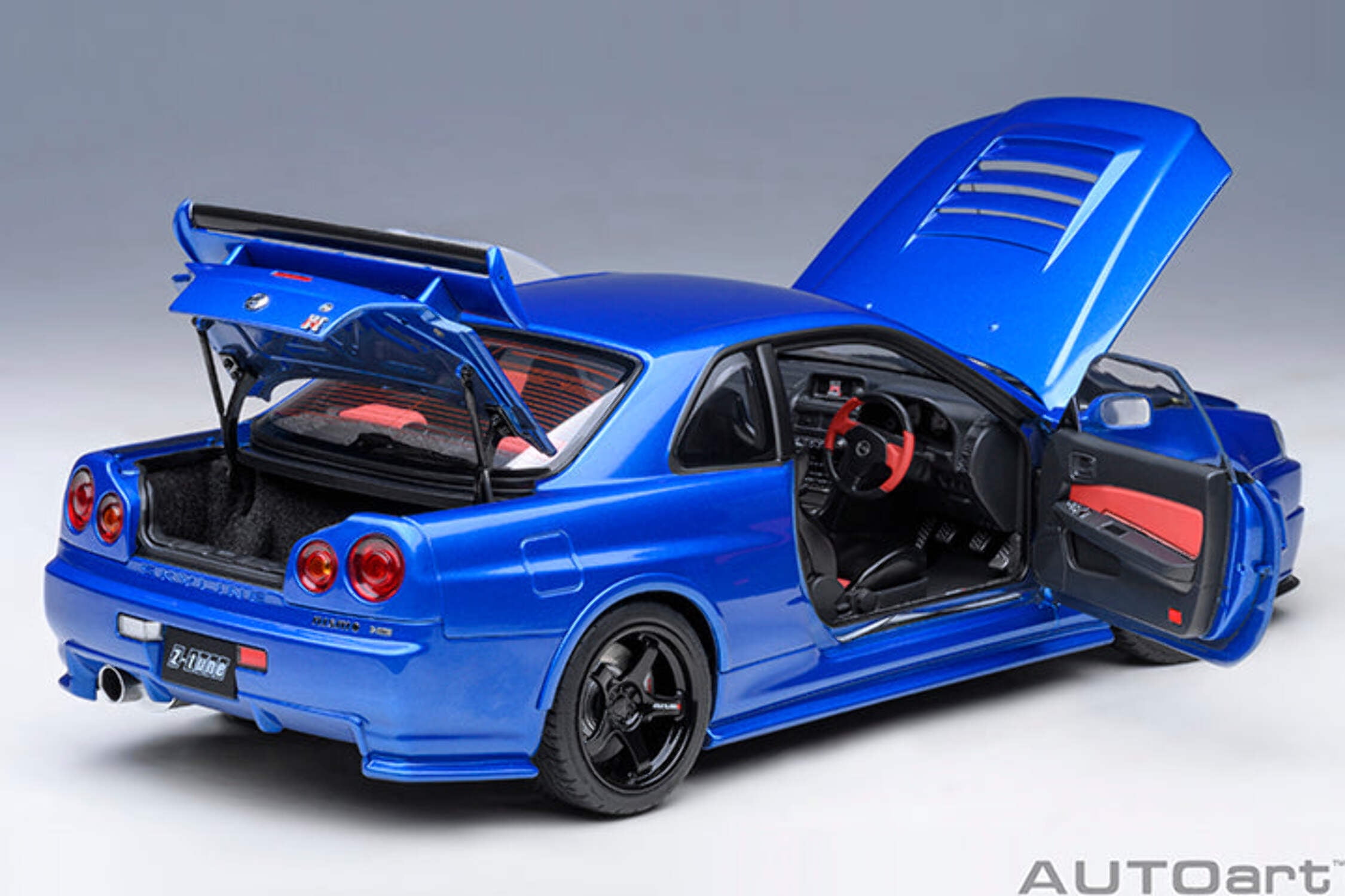 【美品】 AUTOart 1/18 R33 GT-R NISMO R-tune 1/18 AUTOart Nissan Skyline GTR GT-R R33 R-Tune (White) Diecast