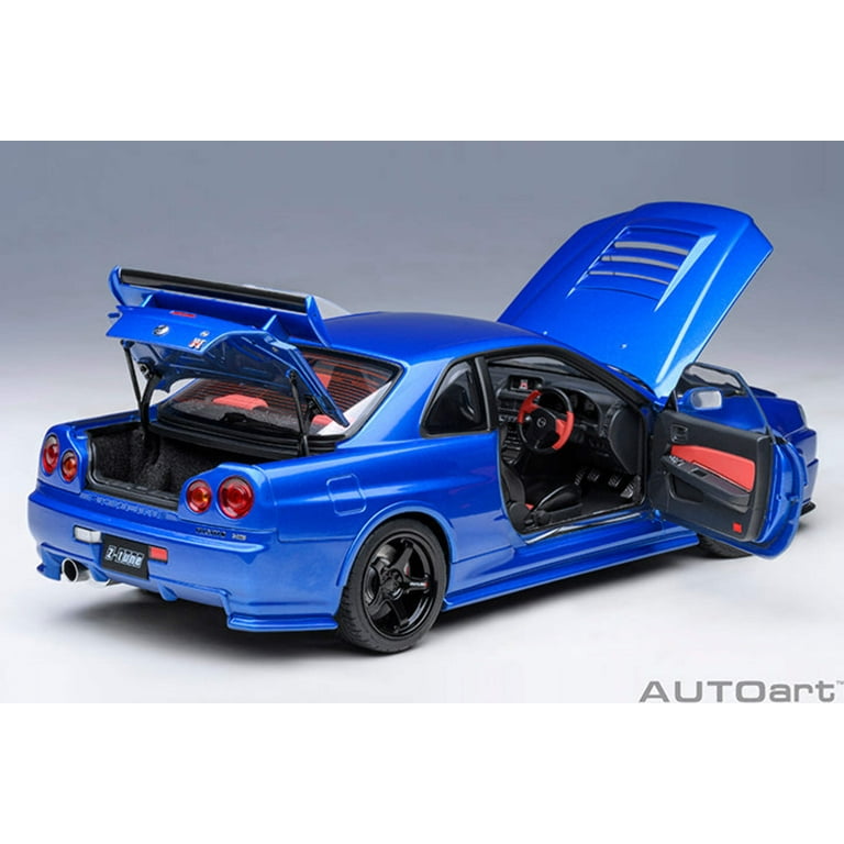 Autoart 1/18 Nissan Skyline GT-R R34 Nismo Z-TUNE RHD Bayside Blue