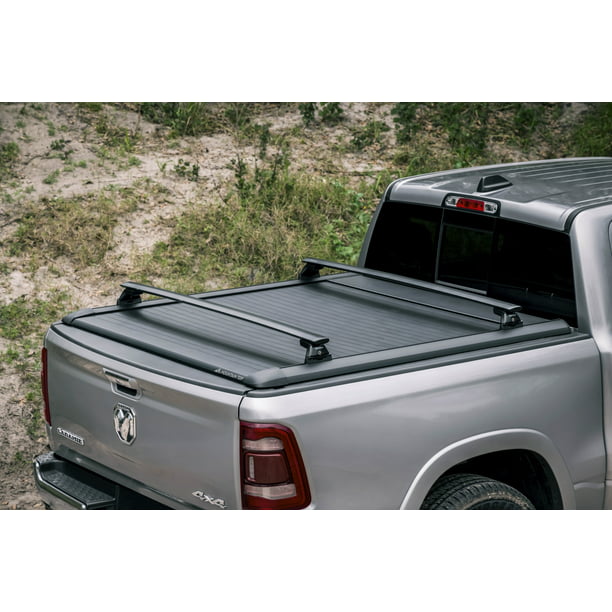 MOUNTAIN TOP EvomRAM15FB01 Retractable Aluminum Truck Bed Cover , Fits 2019 - 2023 Ram 1500 with 5.5' -