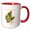 Red/White, variant on 3drose, Iowa Territory Oak Tree, 15oz Mug