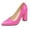 Hot Pink, variant on XIMIN Womens Pointed Toe Closed Toe Mid Heels Patent Slip On Block High Heel Pumps Party Working Shoes Fashion Comfortable Footwear (7, Hot Pink)