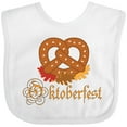 thumbnail image 3 of Inktastic Oktoberfest Pretzel German Festival Boys or Girls Baby Bib, 3 of 4