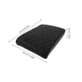 thumbnail image 6 of SEWCHICS Car Armrest Box Booster Pad Memory Foam Heightened Black Console Storage, 6 of 8