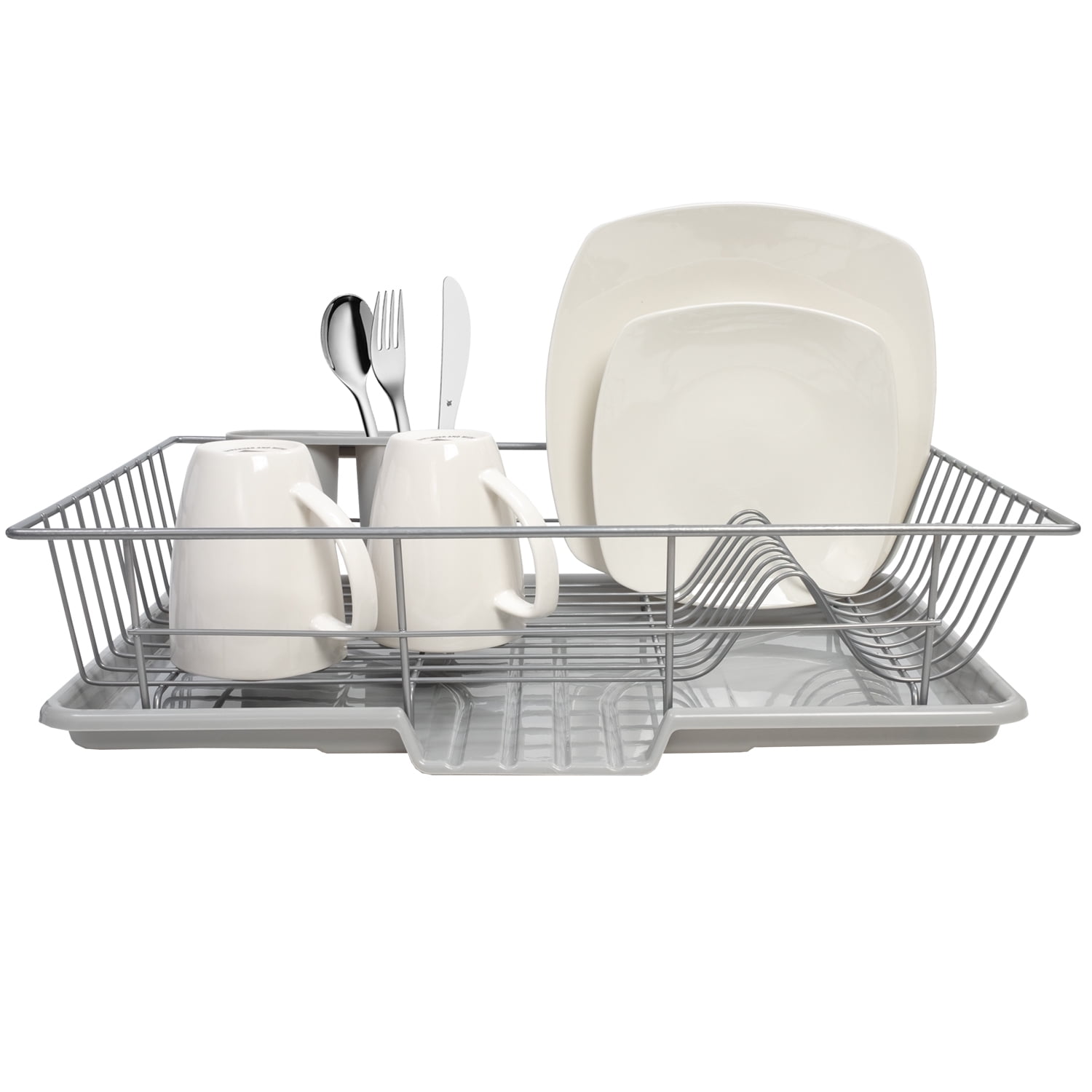 3-Piece Kitchen Sink Dish Drainer Set - Various Colors to Choose From