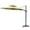 Beige, variant on Outsunny 11ft Outdoor Cantilever Umbrella Rotatable Sun Shade Aluminum Market Umbrella with Adjustable Angle & Double-top Canopy for Backyard, Poolside, Lawn and Garden Dark Grey