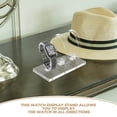 thumbnail image 3 of FESTFENDS Stable Transparent Watch Display Stand Acrylic Holder for Wrist Watch Storage, 3 of 8
