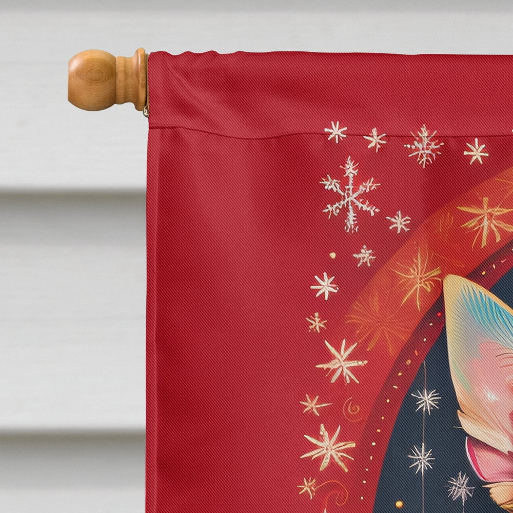 Chihuahua Holiday Christmas House Flag 28 in x 40 in