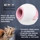 thumbnail image 3 of Arenero grande para gato caja de arena grande puerta abatible entrada salida frontal inodoro para felinos y conejos libre de olores grande color rosa, 3 of 8