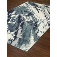 thumbnail image 2 of Dalyn Rocco Shag Area Rug RC3 Rc3 Denim Denim Waves Borderless 3' 3" x 5' 1" Rectangle, 2 of 2