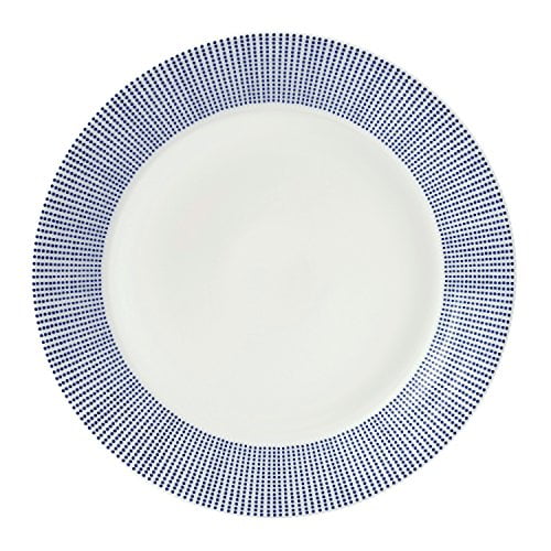 Royal Doulton Pacific Dots 11" Dinner Plate, quot, Blue