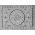 thumbnail image 1 of Ahgly Company Indoor Rectangle Medallion Gray Traditional Area Rugs, 8' x 10', 1 of 1