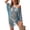 Blue, variant on Womens Boho Swimsuit Coverup Hollow Out Knit Y2k Poncho Tops Coverup Shawl L