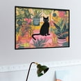 thumbnail image 5 of Cat Flower Puzzle - Black Cat Amidst A Jungle of Plants500 PCS,Challenging Puzzle Perfect for Game Nights, 5 of 5
