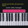 thumbnail image 2 of Pegatinas para Teclado de Piano, Piano de Cola/EléCtrico, 88 Teclas, NotacióN de Pentagrama, Tira de Notas, SíMbolo de Etiqueta para Estudiantes Principiantes, 2 of 10