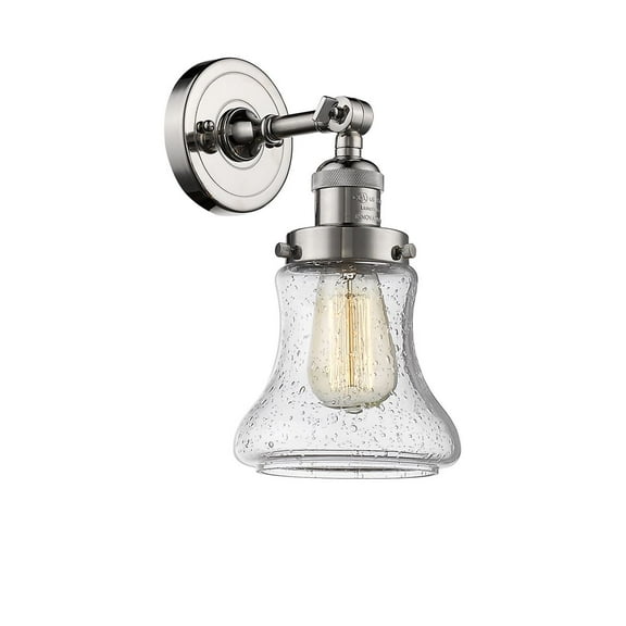 Innovations 1-LT Vintage LED Bellmont 6.5" Sconce - Polished Nickel - 203-PN-G194-LED