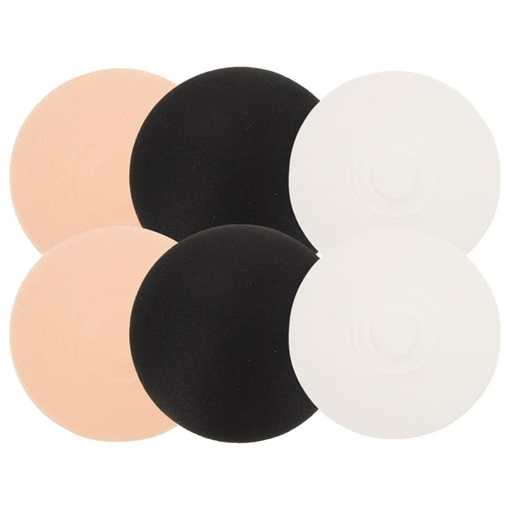 KALLORY Body Tape Sports Breast Tape 3 Pairs 2.6X2.6in White For Women Beach Ceremony