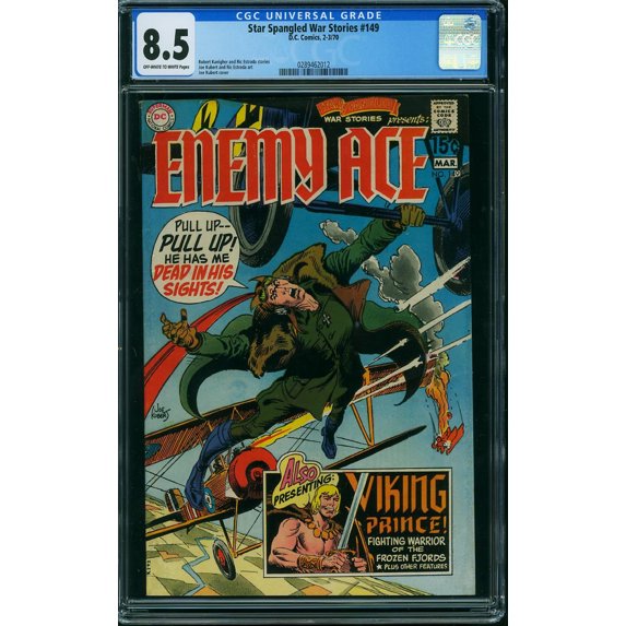 Star Spangled War Stories #149 - CGC 8.5 Comic Book