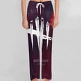 thumbnail image 2 of Dead by Daylight DBD Pajamas Pants 3D Printing Wide Leg PJ Pant Loungewear Casual Comfy Sleepwear Lounge Pants for Men WomenXL, 2 of 9