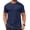 One Piece- Navy Blue, variant on COOFANDY Mens Muscle T Shirts Casual Short Sleeve Shirt Crew Neck Cotton Tee Shirts 1-2 Pack Athletic Gym Shirts Basics Workout Shirts