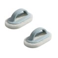 thumbnail image 1 of Oleegame 2PC Cleaning Brush Sponge Kitchen Pot Brush With Handle Reusable And Washable Eraser Cleaner Rust Removal Tool Sink Pot Dish Scrubber Bathroom Decontamination Cleaning Brush Blue, 1 of 2
