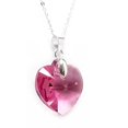 thumbnail image 2 of Set Collar Dije Corte Hearl Aretes Zvezda Plata 0.925 Mujer rosa claro Unitalla, 2 of 4