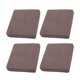 thumbnail image 1 of 4 Piezas Funda de Cojín para Sofá Elástica Protector de Muebles Decorativa para Sala de Estar Material Seda de Leche Adecuada para Uso en Hogar Oficin Marrón, 1 of 8