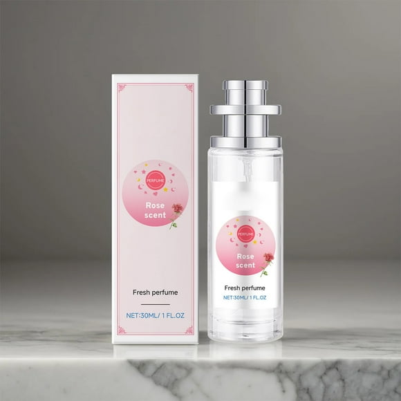 Perfume De Bebe - Fragrance's Fresh Baby Powder Perfume – Long-Lasting Daily Fragrance (12-14 Hours) – Citrus-Rose-White Musk Scent, Soft and Clean Aroma for Everyday Use, 1 fl oz