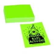 Neon Heavy Weight Multi-Purpose Bond Paper For Laser And Inkjet Printers - 8.5 x 11 in. - 24 Lbs. - Neon Green, Pack 100