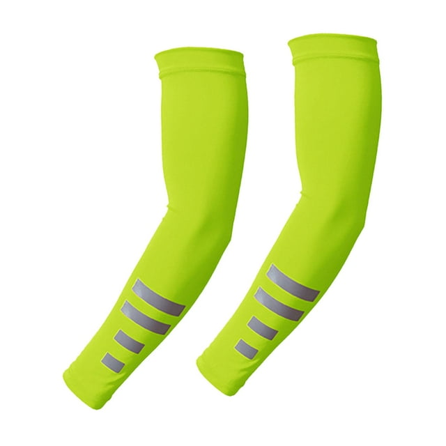 Lipstore Manchons Rafraîchissants 1 Paire pour Équipement de Pêche, Jardinage, Jaune Fluorescent