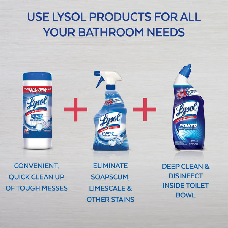 BATHROOM PLUS Non-Acid Disinfectant Bathroom Cleaner 12/32 oz (1 Qt.) Case  (NCL1720-45)