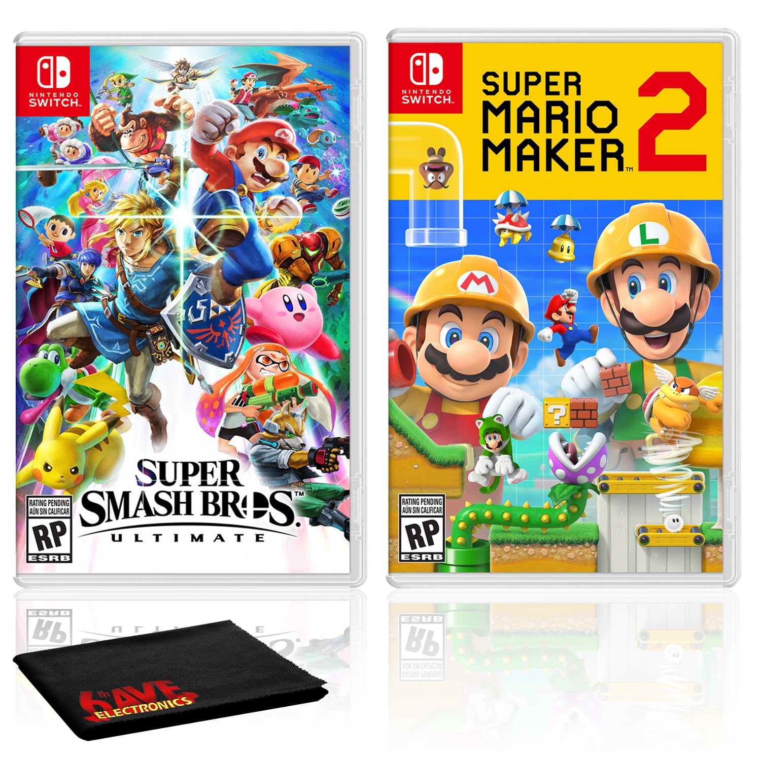 Smash Bros. Ultimate with Super Mario Maker 2, Switch, HACPAAABA-006 Walmart.com