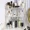 Clear, variant on 3-Tier Corner Bathroom Counter Organizer – Makeup & Skincare Storage with Brush Holder, Vanity Organizer
