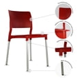 thumbnail image 3 of Set de 4 Sillas de Comedor Mundo In Alesia Color Rojo, 3 of 5