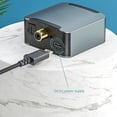 thumbnail image 2 of SNNROO Digital Optical Fiber Coaxial Audio Converter TV SPDIF to 3.5mm Lotus Audio Digital to Analog Decoder, 2 of 7
