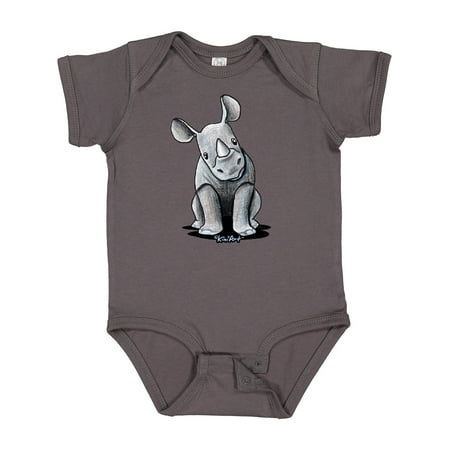 

Inktastic Curious Rhinos Gift Baby Boy or Baby Girl Bodysuit