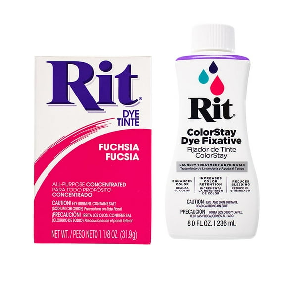 Tinte en polvo Rit All Purpose Concentrated Fucsia 32 ml